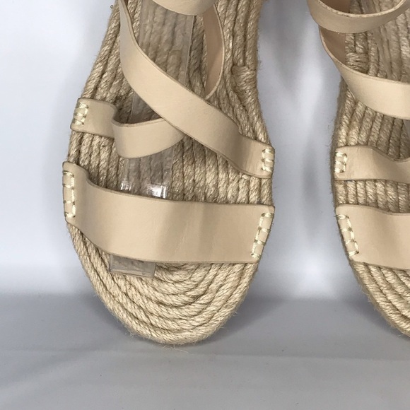 JustFab Laston Espadrille Flat Women's 8 Boho Strap Ankle Sandal - Picture 12 of 16